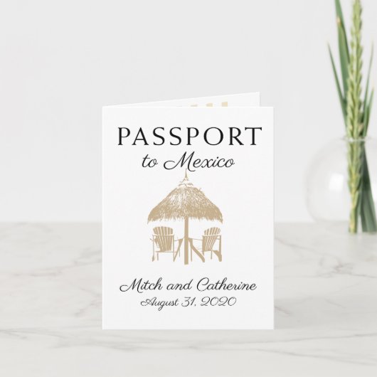 Tan van Penasco Mexico van Puerto het Huwelijk van (Voorkant)