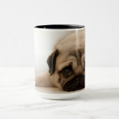 Tan Vrouw Pug Mok (Midden)