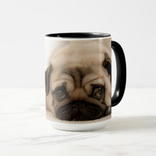 Tan Vrouw Pug Mok