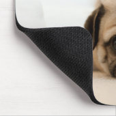 Tan Vrouw Pug Muismat (Hoek)