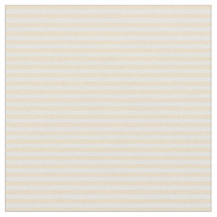 Tan & White Pattern Stof