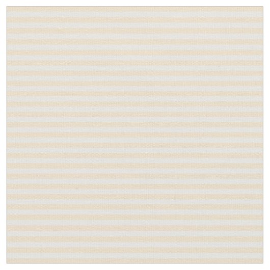 Tan & White Pattern Stof (Close Up)