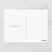 Tan Worth the Wait Adoption 3 Foto Briefkaart (Achterkant)