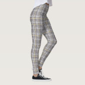 Tan/Yellow Pset Pattern Women's Leggings (Rechts)