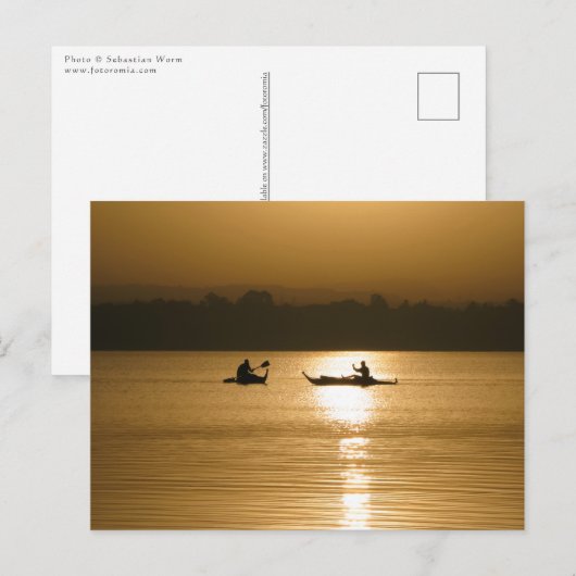 Tana Meer Ethiopië Briefkaart (Voorkant / Achterkant)