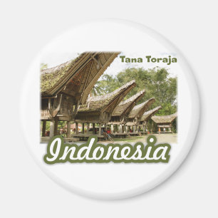 Tana Toraja Indonesia Souvenir Magneet