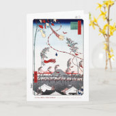 Tanabata Festival Kaart (Gele Bloem)