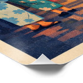 Tanabata Matsuri (Star Festival) in Japan Perfect Poster (Hoek)