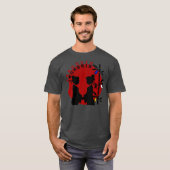 Tanabata paar silhouet t-shirt (Voorkant volledig)