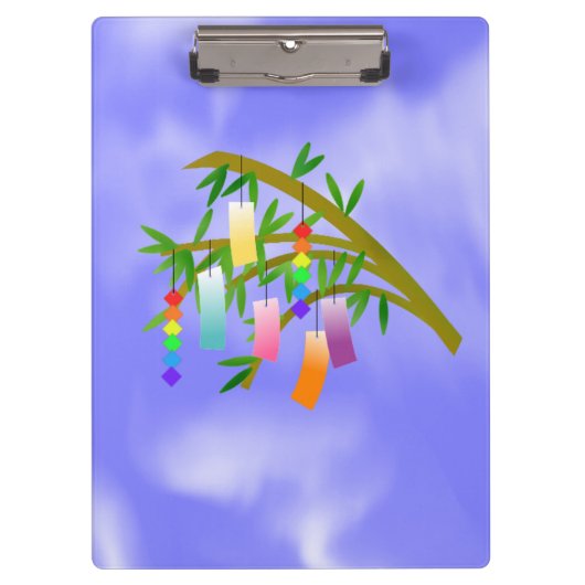 Tanabata Wishingboom Klembord (Voorkant)