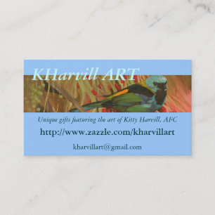 Tanager Fine Art Visitekaartjes