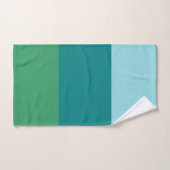 Tanager Turquoise, Blauwgroen Blue en Kelly Green  Bad Handdoek (Handdoek)