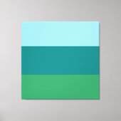 Tanager Turquoise, Blauwgroen Blue en Kelly Green Canvas Afdruk (Voorkant)