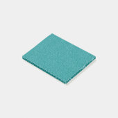 Tanager Turquoise en Teal Blauwe Herhalingspatroon Post-it® Notes (Schuin)