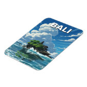 Tanah Lot Bali Indonesia Travel Magneet (Linkerzijde)