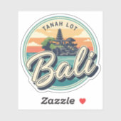 Tanah Lot Bali Indonesia Travel Sticker (Vel)