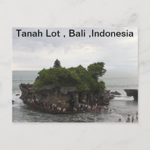 Tanah Lot, Bali, Indonesië Briefkaart
