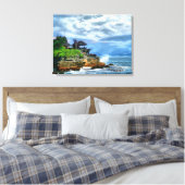 Tanah Lot Bali Temple Poster Canvas Afdruk (Insitu (Slaapkamer))
