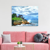 Tanah Lot Bali Temple Poster Canvas Afdruk (Insitu (Woonkamer))