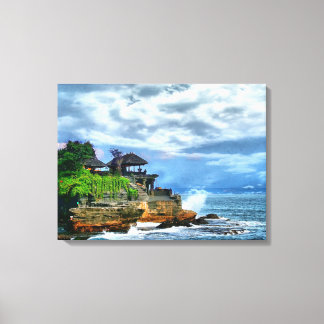 Tanah Lot Bali Temple Poster Canvas Afdruk