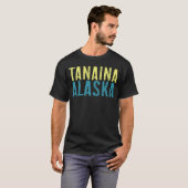 Tanaina Alaska Pacific Coast Stacte T-shirt (Voorkant volledig)