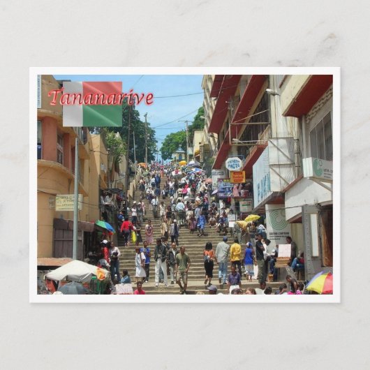 Tananarive - Madagaskar - Briefkaart (Voorkant)