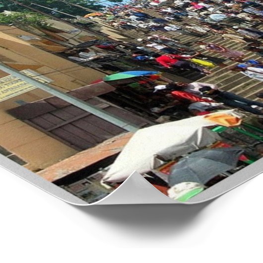 Tananarive - Madagaskar - Poster (Hoek)