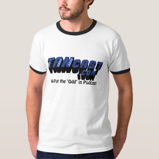 TANcast Ringer Shirt (Voorkant)