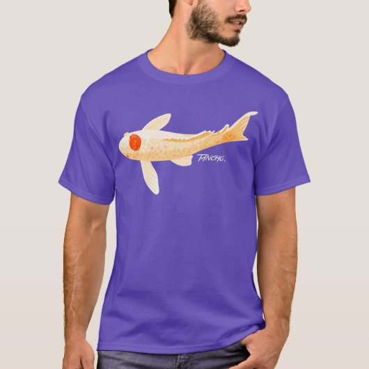 Tancho Koi Fish T-shirt (Voorkant)
