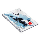 Tancho koi notitieboek (Rechterzijde)