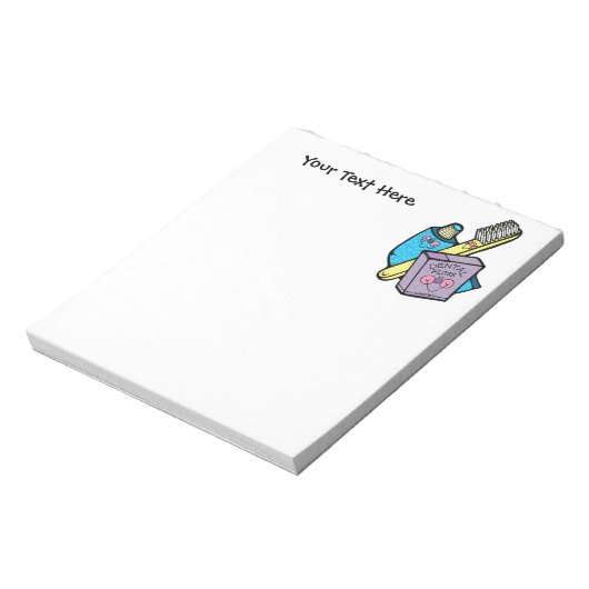 Tand (aanpasbaar) notitieblok (Linkerzijde)