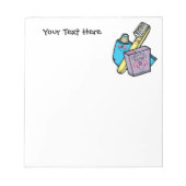 Tand (aanpasbaar) notitieblok (Voorkant)