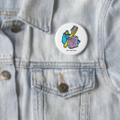 Tand (aanpasbaar) ronde button 5,7 cm (In situ)
