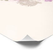 Tand & Bloemen, surrealistisch schilderen. Tandart Perfect Poster (Hoek)