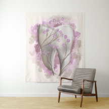 Tand & Bloemen, surrealistisch schilderen. Tandart