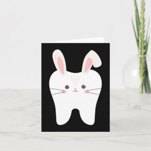 Tand Bunny Tandarts Pasen Tandheelkundige Instant  Kaart