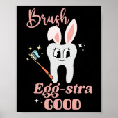 Tand Bunny Tandarts Pasen Tandheelkundige Instant  Poster (Voorkant)