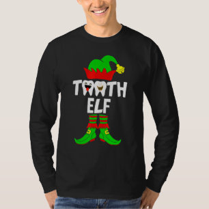 Tand Elf Tandarts Tandheelkundige Kliniek Tanden E T-shirt