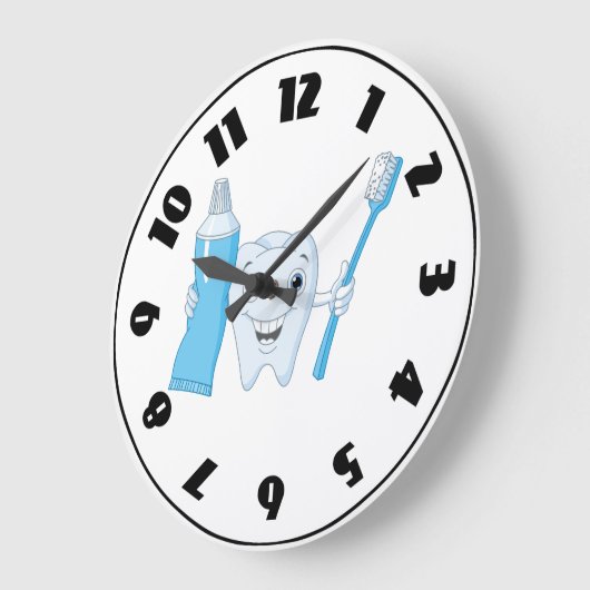 Tand- en tandenborstelklok grote klok (Hoek)