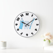 Tand- en tandenborstelklok grote klok (Huis)