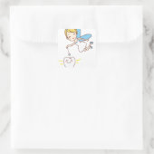 Tand Fairy Day - Appreciation Day Vierkante Sticker (Tas)