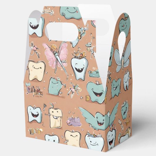 Tand Fairy geschenkdoos Bedankdoosjes (Geopend)