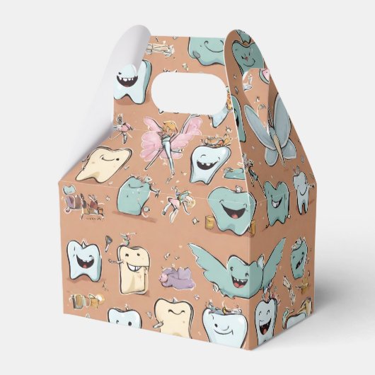 Tand Fairy geschenkdoos Bedankdoosjes (Voorkant Zijde)