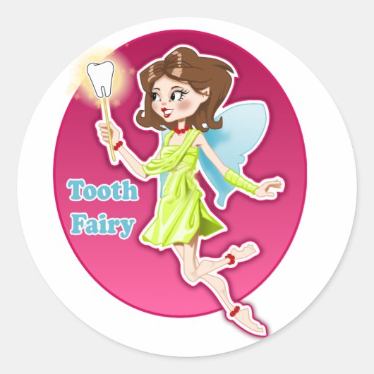 Tand Fairy Keepsake Sticker (Voorkant)