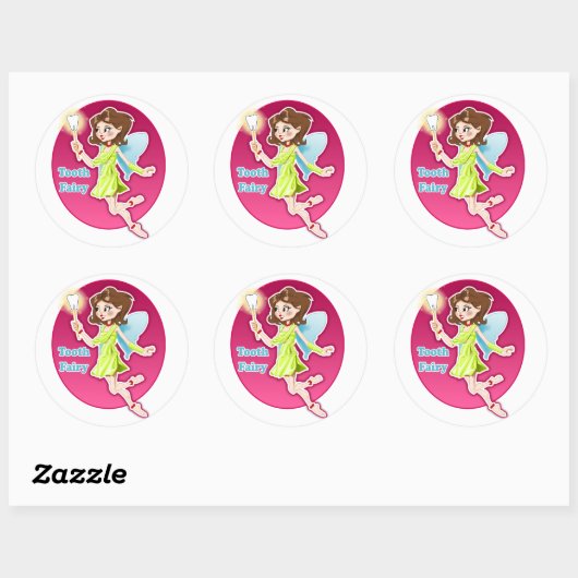 Tand Fairy Keepsake Sticker (Vel)