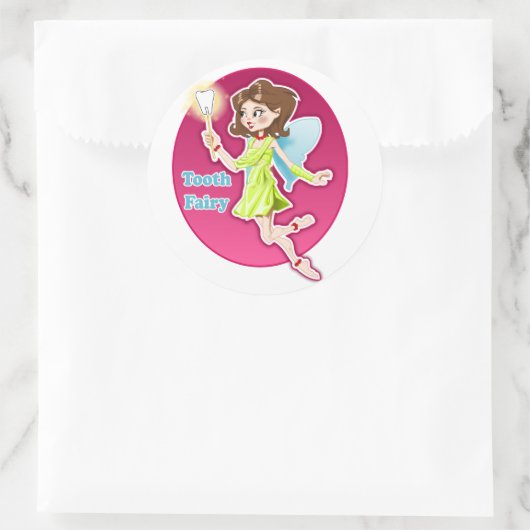 Tand Fairy Keepsake Sticker (Tas)