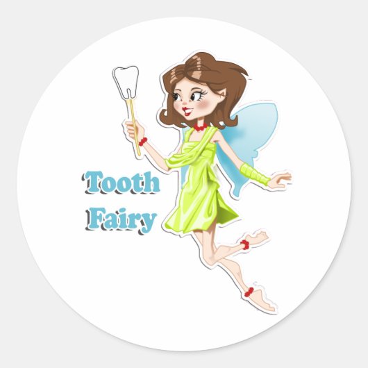 Tand Fairy Keepsake Sticker (Voorkant)