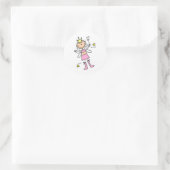 Tand Fairy Stick Figuur Sticker (Tas)