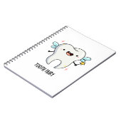 Tand Fee Grappige Tand Woordspeling Notitieboek (Linkerzijde)