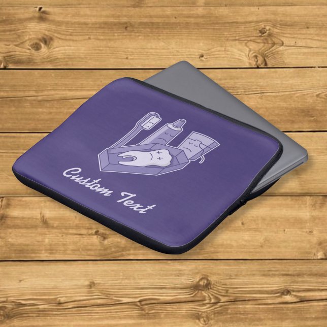 Tand Funeral Laptop Sleeve (Creator heeft geüpload)